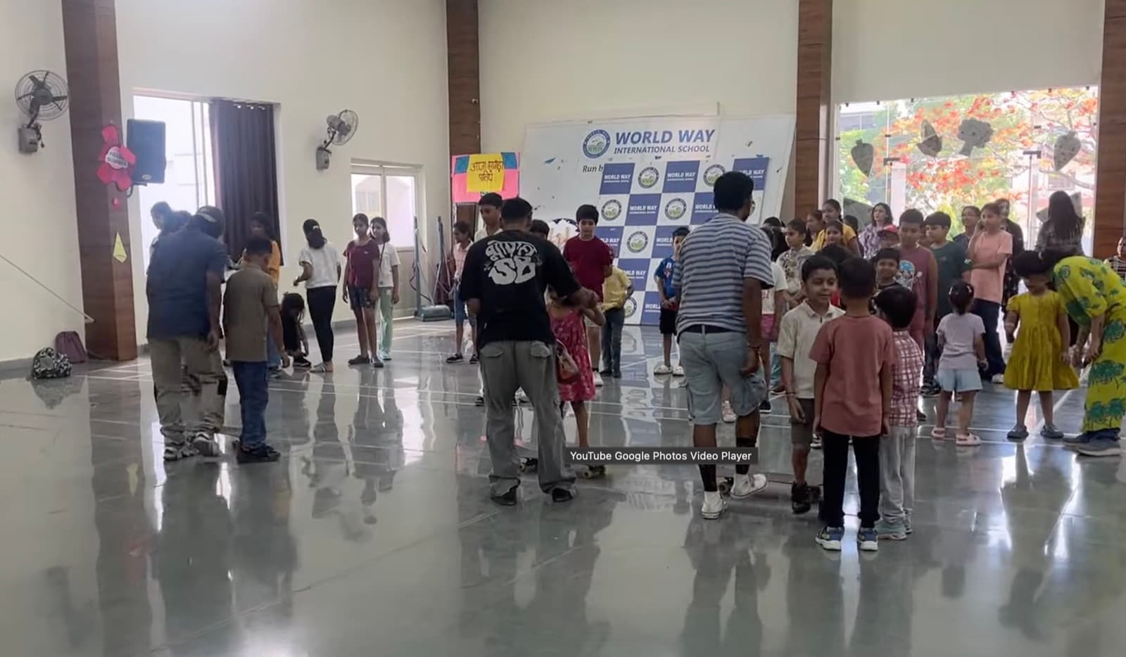 BhopalSB delivering a skateboarding workshop for school students